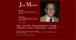 Desktop Screenshot of jackmichael.org