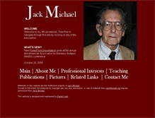 Tablet Screenshot of jackmichael.org